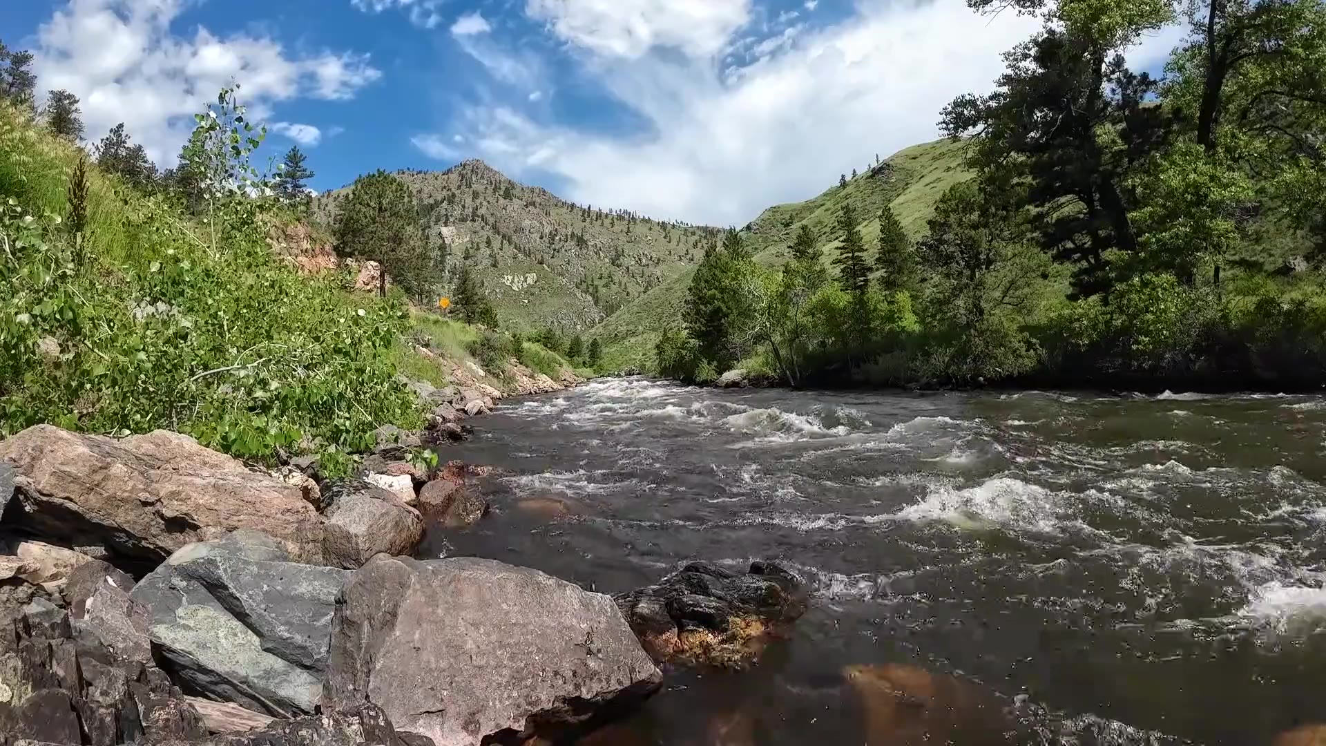 Aerial view of Boulder County, Colorado